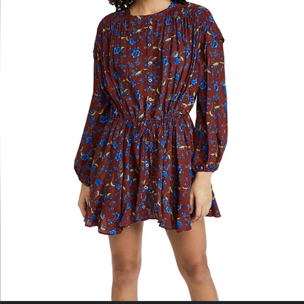 Free People flower fields mini dress